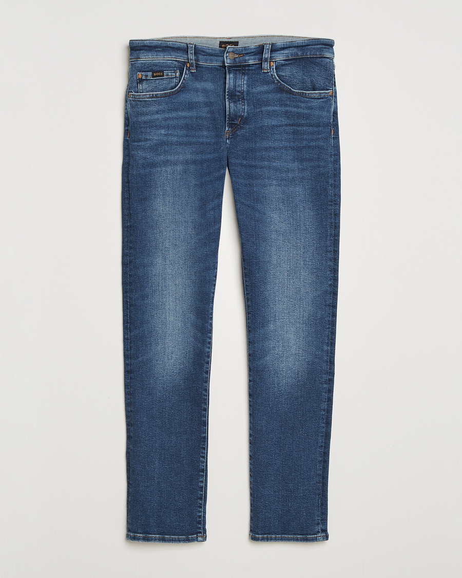 Heren | Jeans | BOSS CAMEL | Karoo Slim Fit Jeans Navy