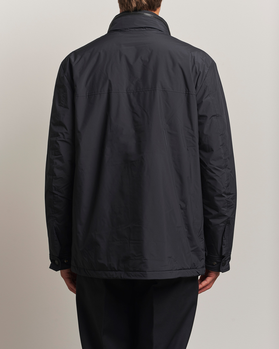 Heren | Jassen | J.Lindeberg | Aiden 2L Padded Field Jacket Black