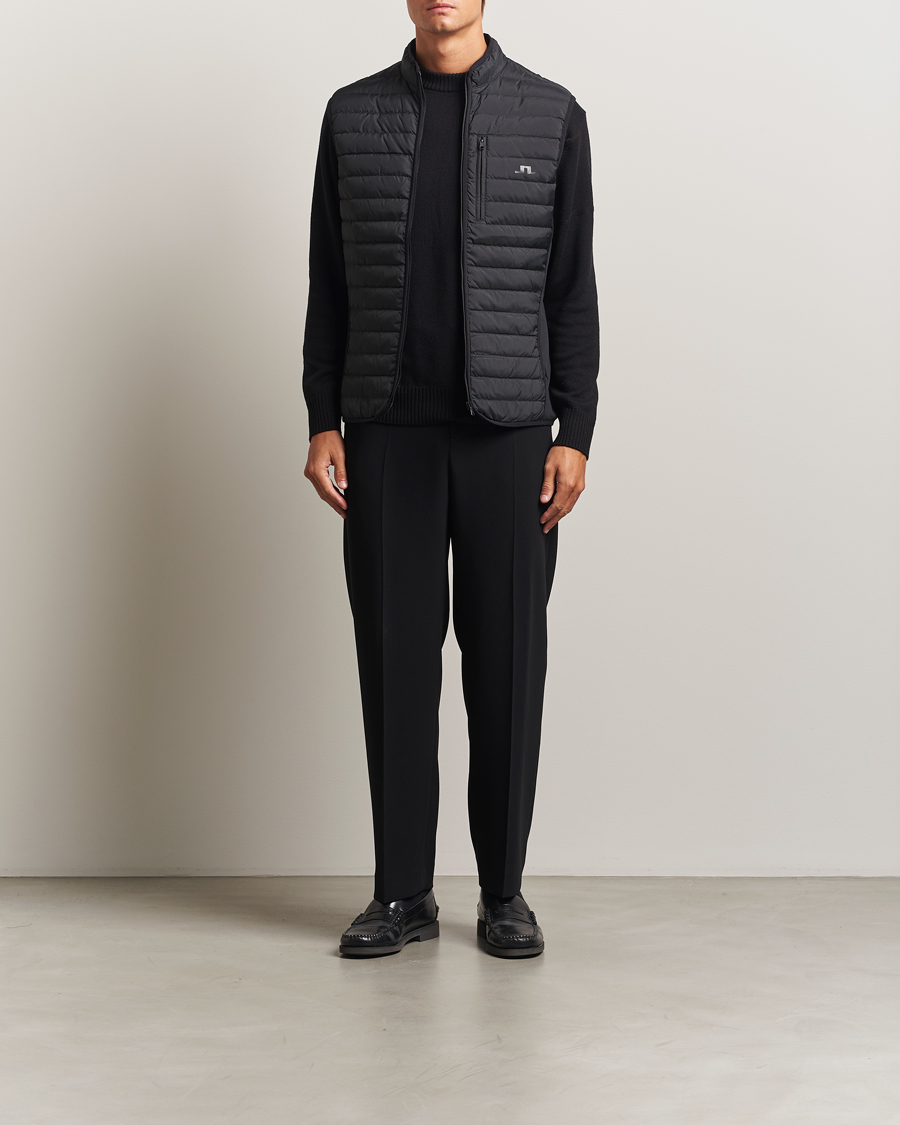 Heren | Gilets | J.Lindeberg | Pace Down Liner Vest Black