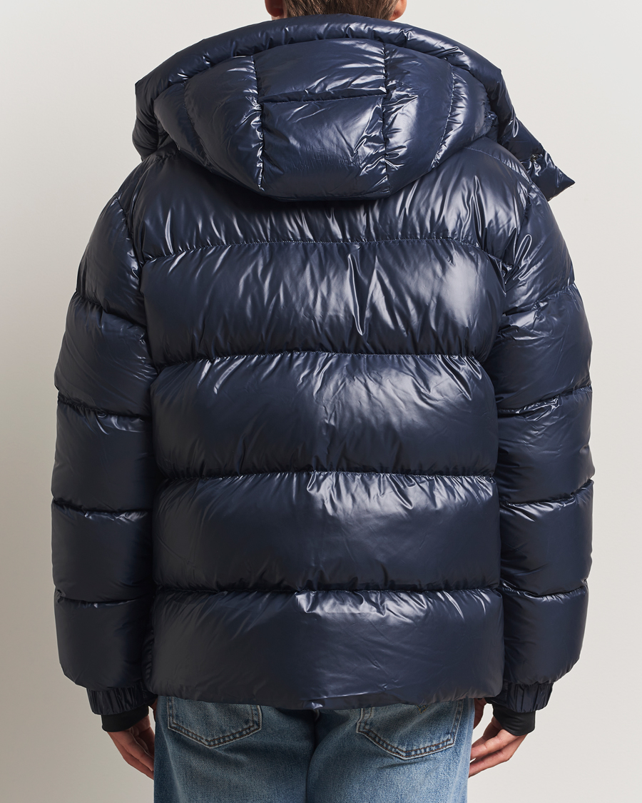 Heren | Jassen | J.Lindeberg | Creek Down Hooded Jacket Navy