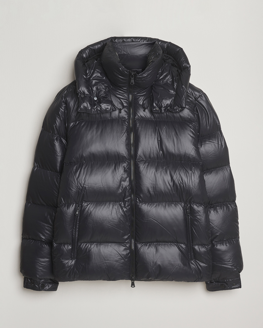 Heren | Jassen | J.Lindeberg | Creek Down Hooded Jacket Black