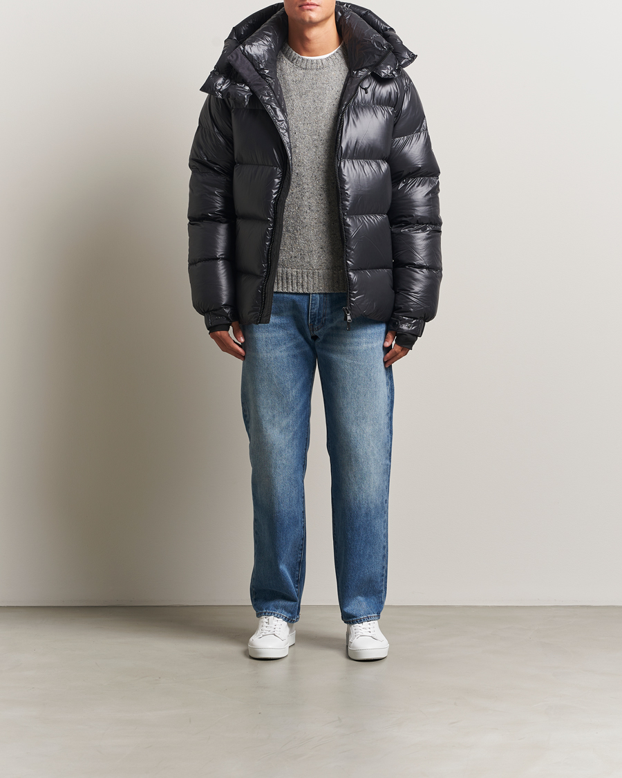 Heren | Jassen | J.Lindeberg | Creek Down Hooded Jacket Black