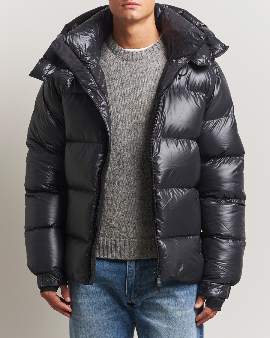 Heren | Jassen | J.Lindeberg | Creek Down Hooded Jacket Black