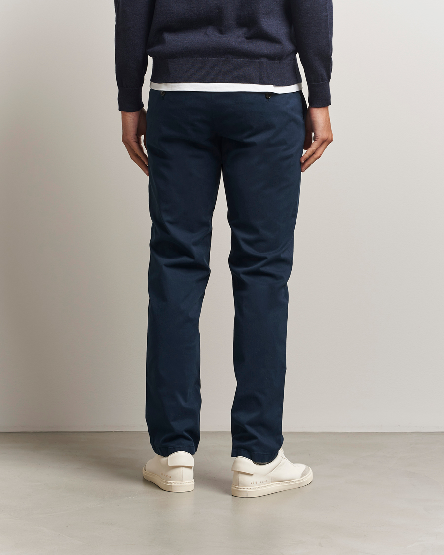 Heren | Broeken | J.Lindeberg | Ched Cotton Stretch Chinos Navy