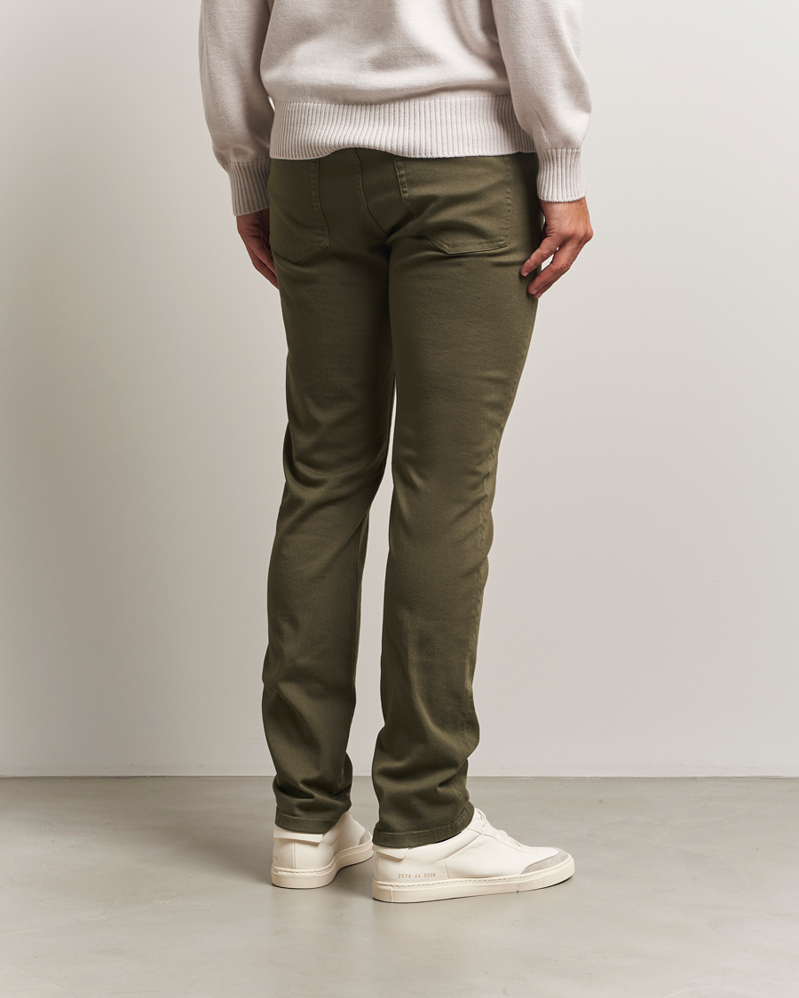 Heren | Broeken | J.Lindeberg | Jax Left Hand Twill Jeans Forest Green