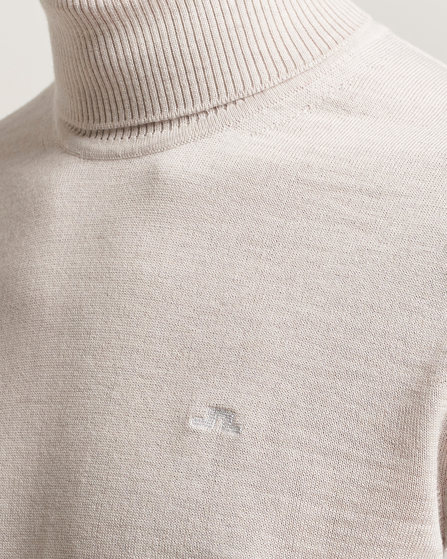 Heren | Truien | J.Lindeberg | Kaden Merino Turtleneck Moonbeam Melange