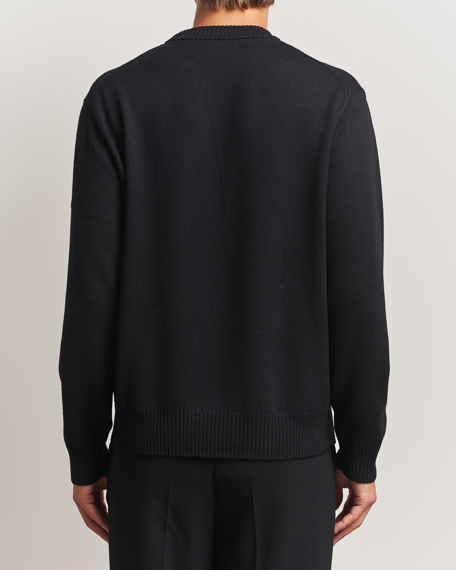 Heren | Truien | J.Lindeberg | Kino Merino Crew Neck Black