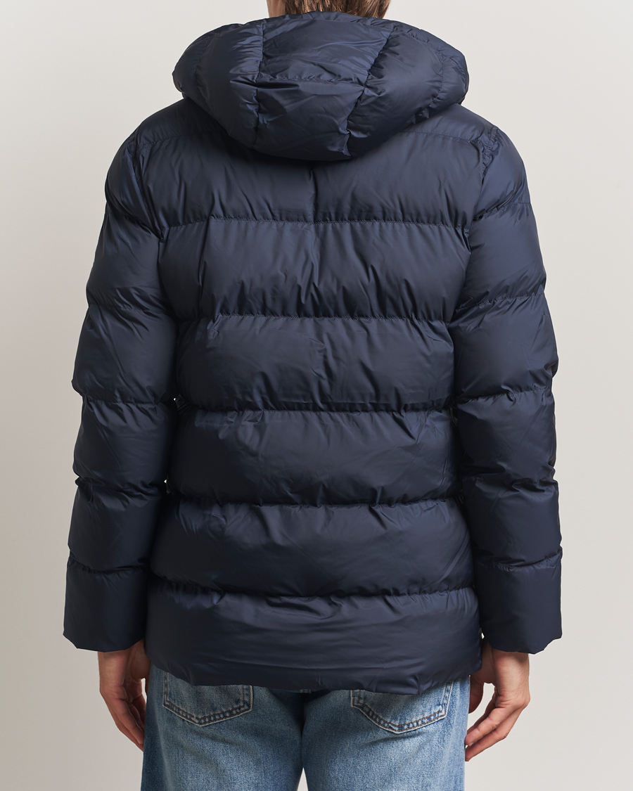 Heren | Jassen | J.Lindeberg | Padded Hooded Jacket Navy