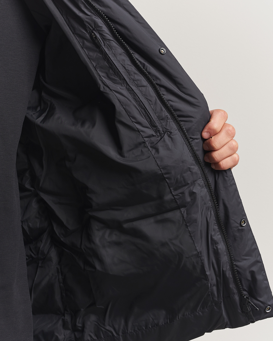 Heren | Jassen | J.Lindeberg | Padded Hooded Jacket Black