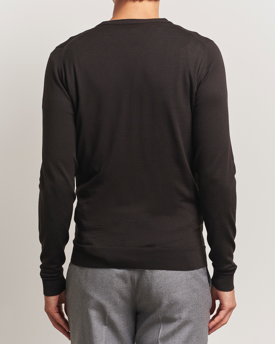 Heren | Truien | John Smedley | Petworth Extra Fine Merino Cardigan Faulkner Brown