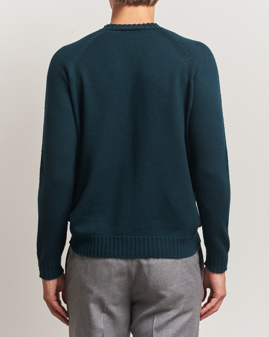Heren | Truien | John Smedley | Denver Extra Fine Merino Crew Neck Richardson Green