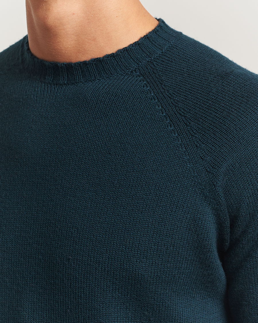 Heren | Truien | John Smedley | Denver Extra Fine Merino Crew Neck Richardson Green