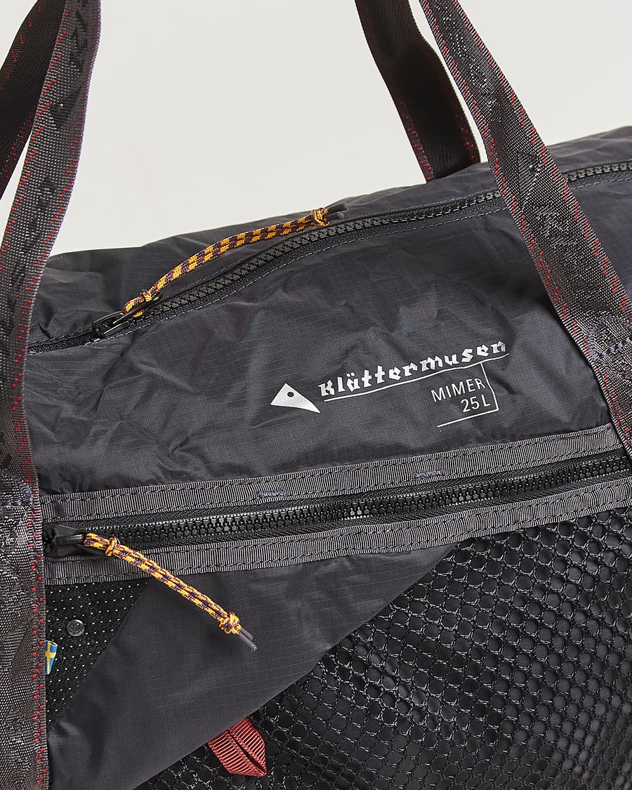 Heren | Tassen | Klättermusen | Mimer Dufflebag 25L Raven