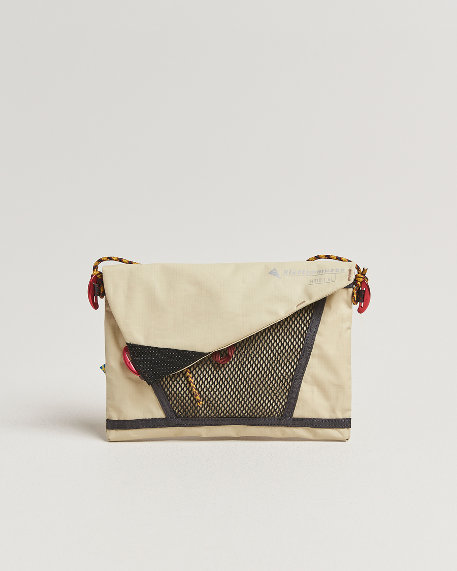 Heren | Klättermusen Hrid WP 1,5L Accessory Bag Clay | Klättermusen | Hrid WP 1,5L Accessory Bag Clay