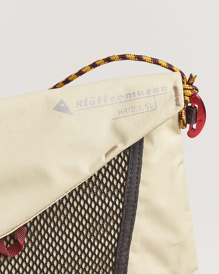 Heren | Klättermusen Hrid WP 1,5L Accessory Bag Clay | Klättermusen | Hrid WP 1,5L Accessory Bag Clay