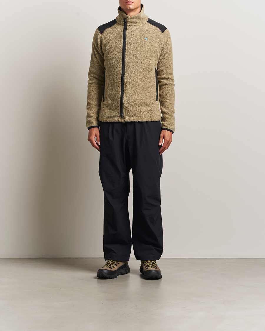 Heren | Truien | Klättermusen | Skoll Wool Fleece Jacket Silver Green