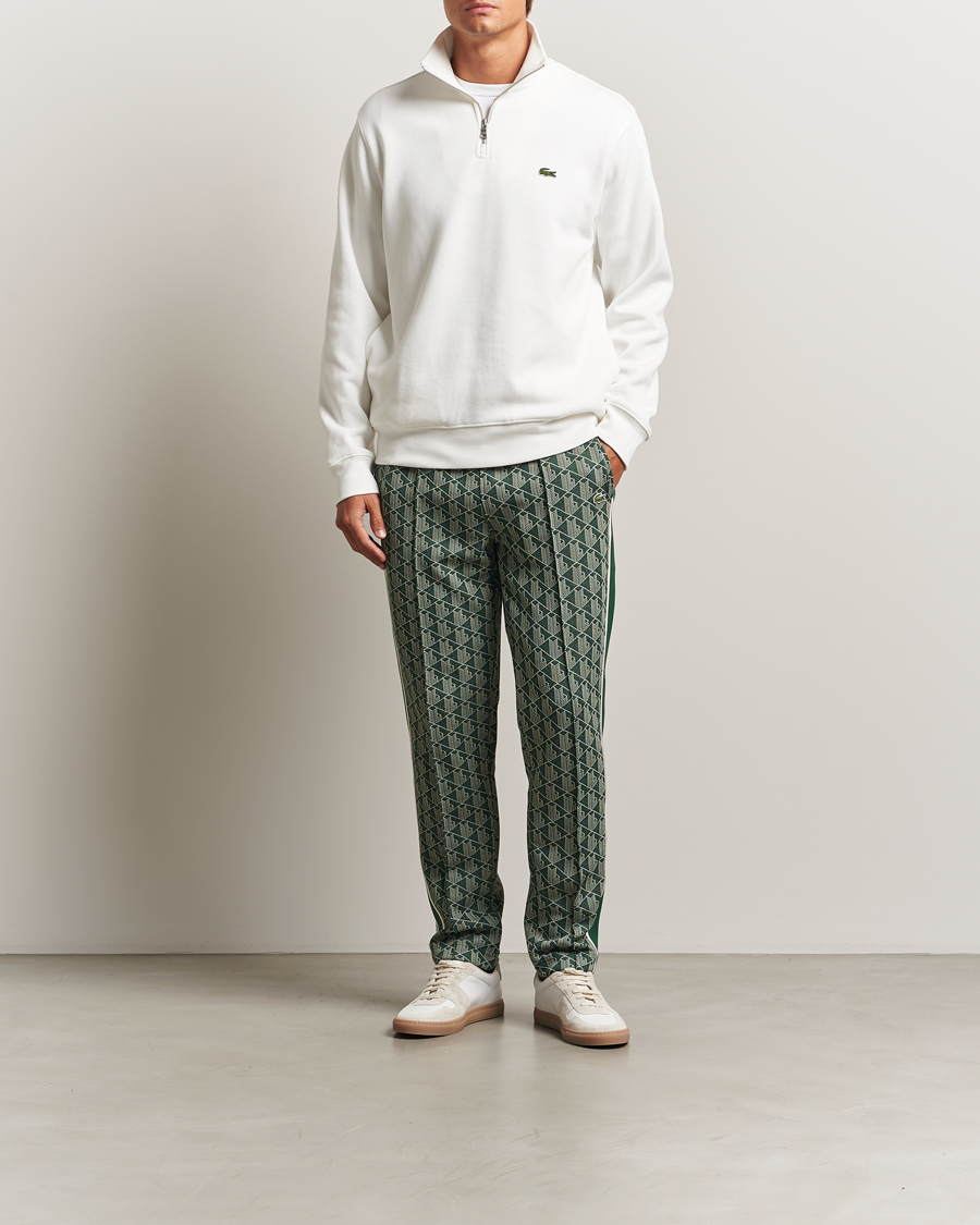 Heren | Broeken | Lacoste | Monogram Track Pants Green/Sinople
