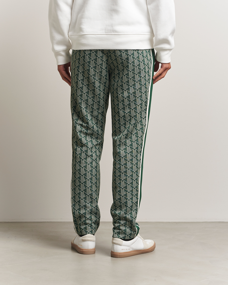 Heren | Broeken | Lacoste | Monogram Track Pants Green/Sinople