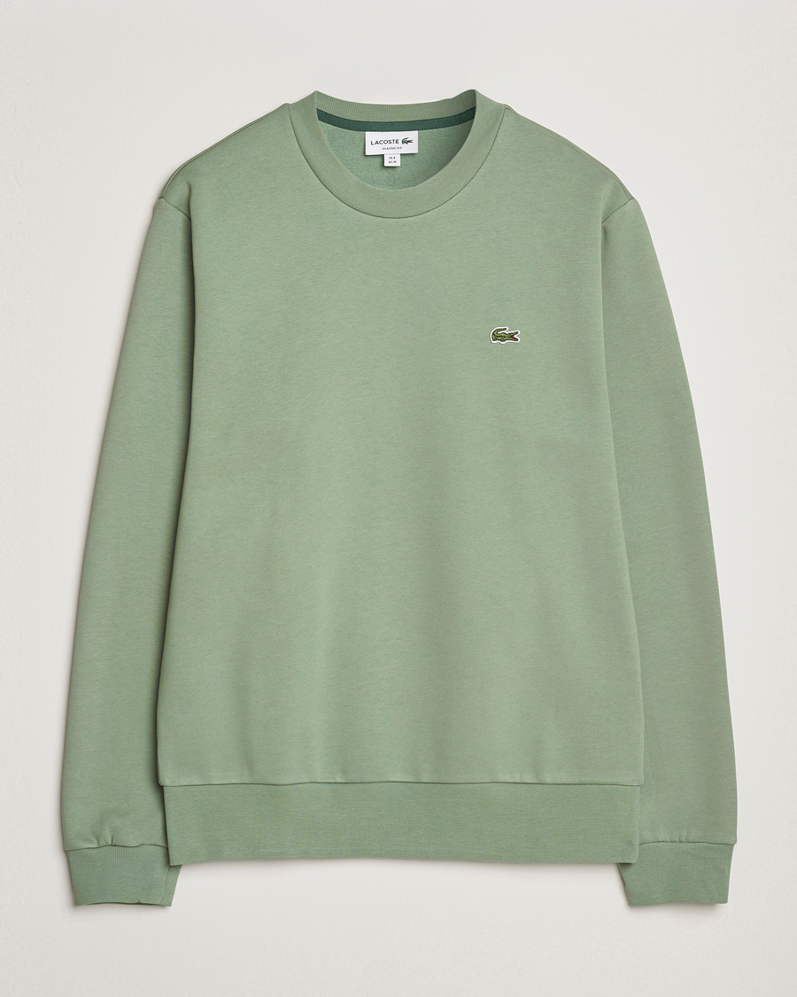Heren | Truien | Lacoste | Crew Neck Sweatshirt Thyme Green