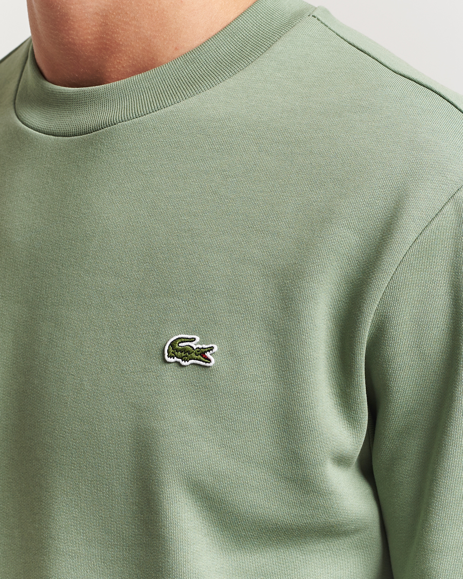 Heren | Truien | Lacoste | Crew Neck Sweatshirt Thyme Green