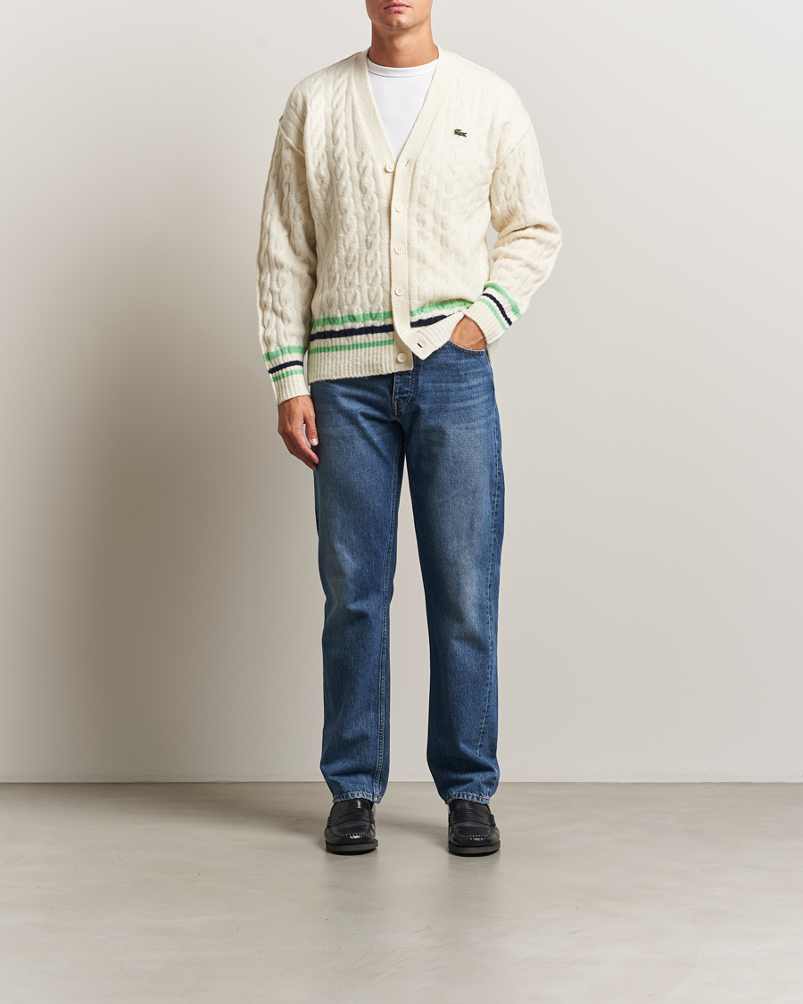 Heren | Truien | Lacoste | Fuzzy Wool Tennis Cardigan Lapland