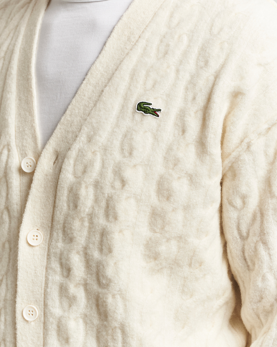 Heren | Truien | Lacoste | Fuzzy Wool Tennis Cardigan Lapland