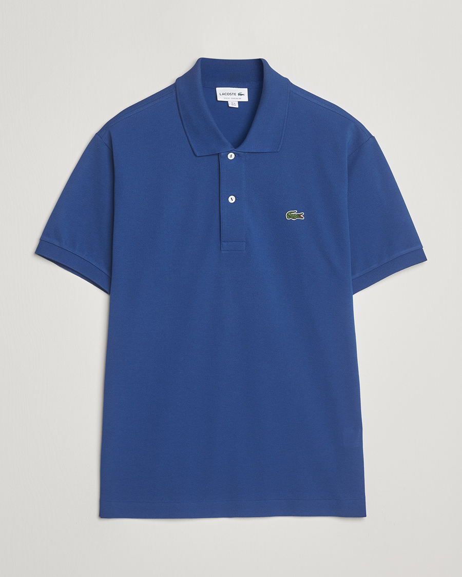 Heren | Polo's | Lacoste | Original Polo Piké France Blue