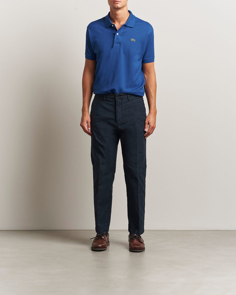 Heren | Polo's | Lacoste | Original Polo Piké France Blue