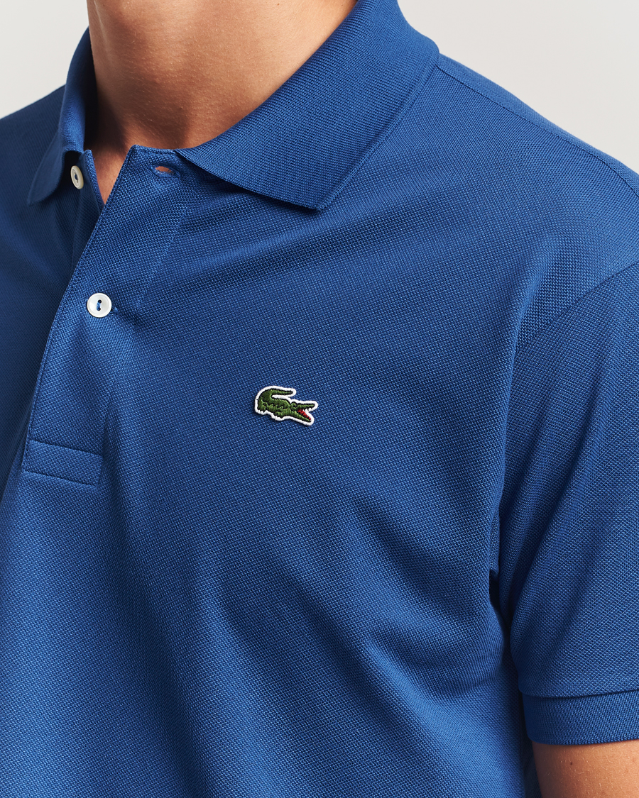 Heren | Polo's | Lacoste | Original Polo Piké France Blue