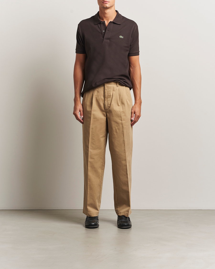 Heren | Polo's | Lacoste | Original Polo Piké Porto Brown