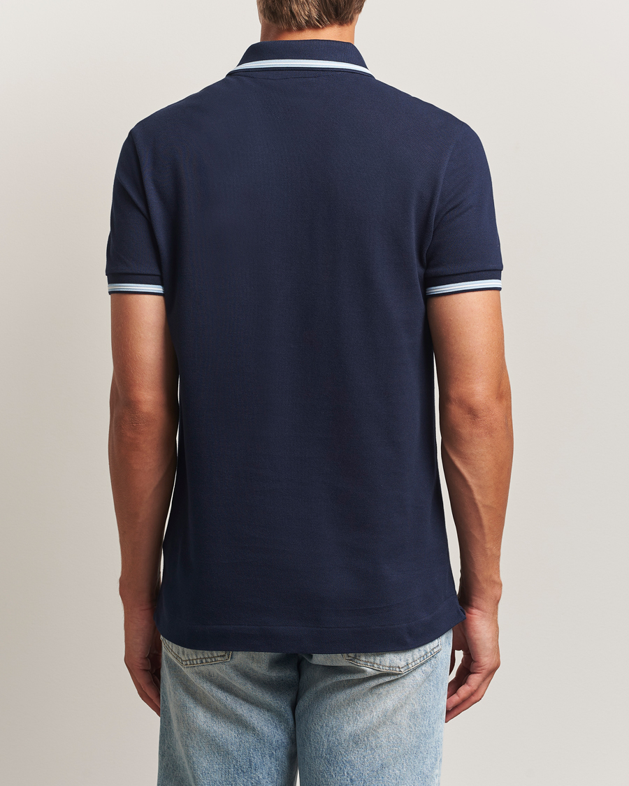 Heren | Polo's | Lacoste | Original Tipped Polo Piké Navy Blue