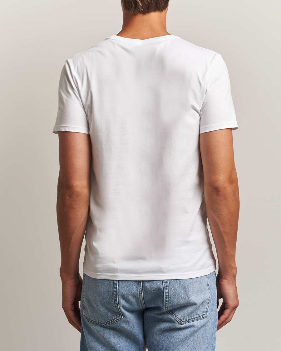 Heren | T-shirts | Lacoste | 3-Pack Crew Neck T-Shirt White
