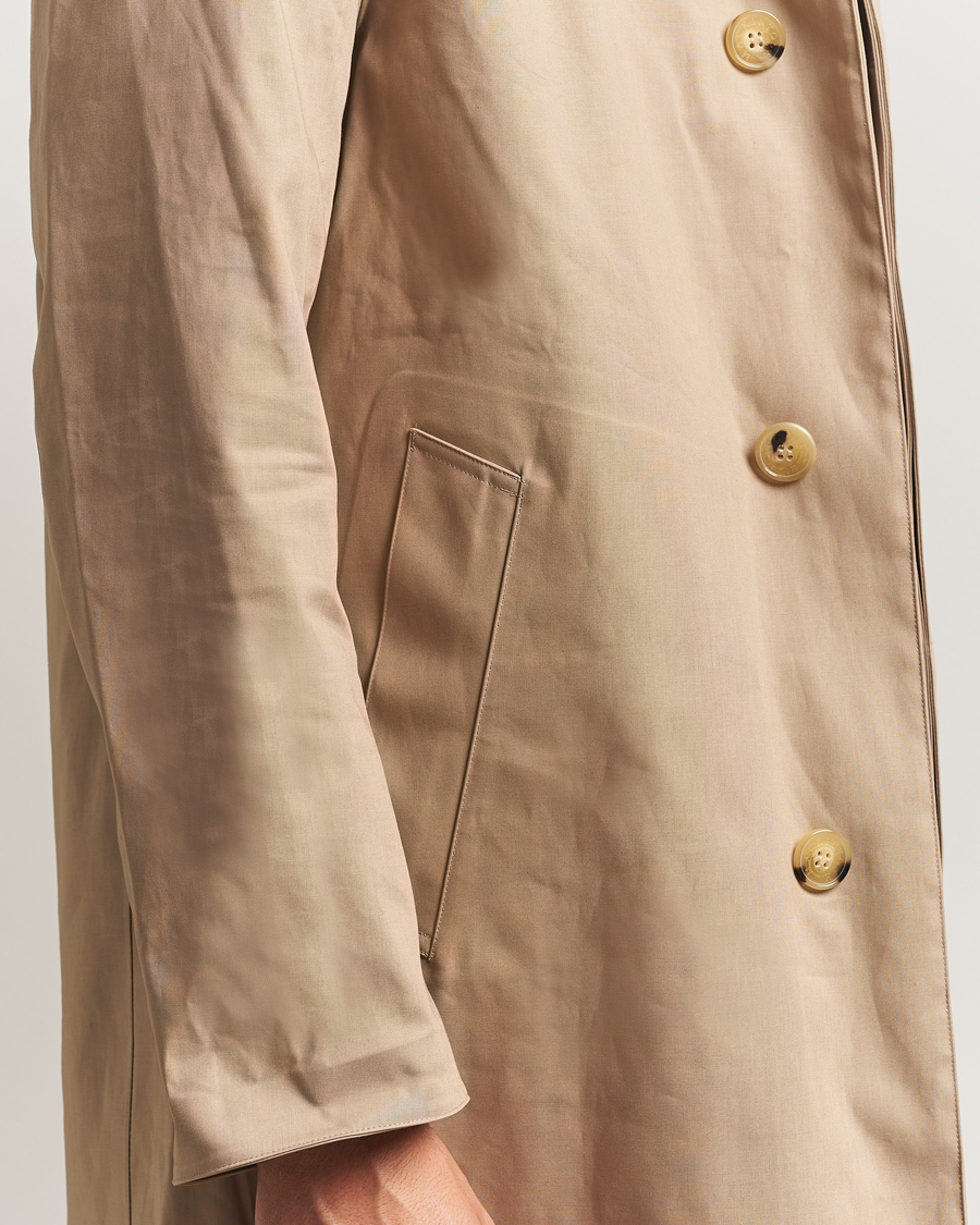 Heren | Jassen | Mackintosh | Dunkeld Car Coat Fawn