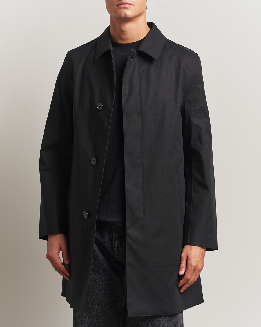 Heren | Jassen | Mackintosh | Dunoon Car Coat Black