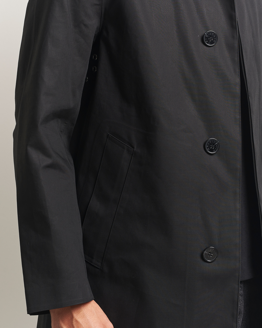 Heren | Jassen | Mackintosh | Dunoon Car Coat Black
