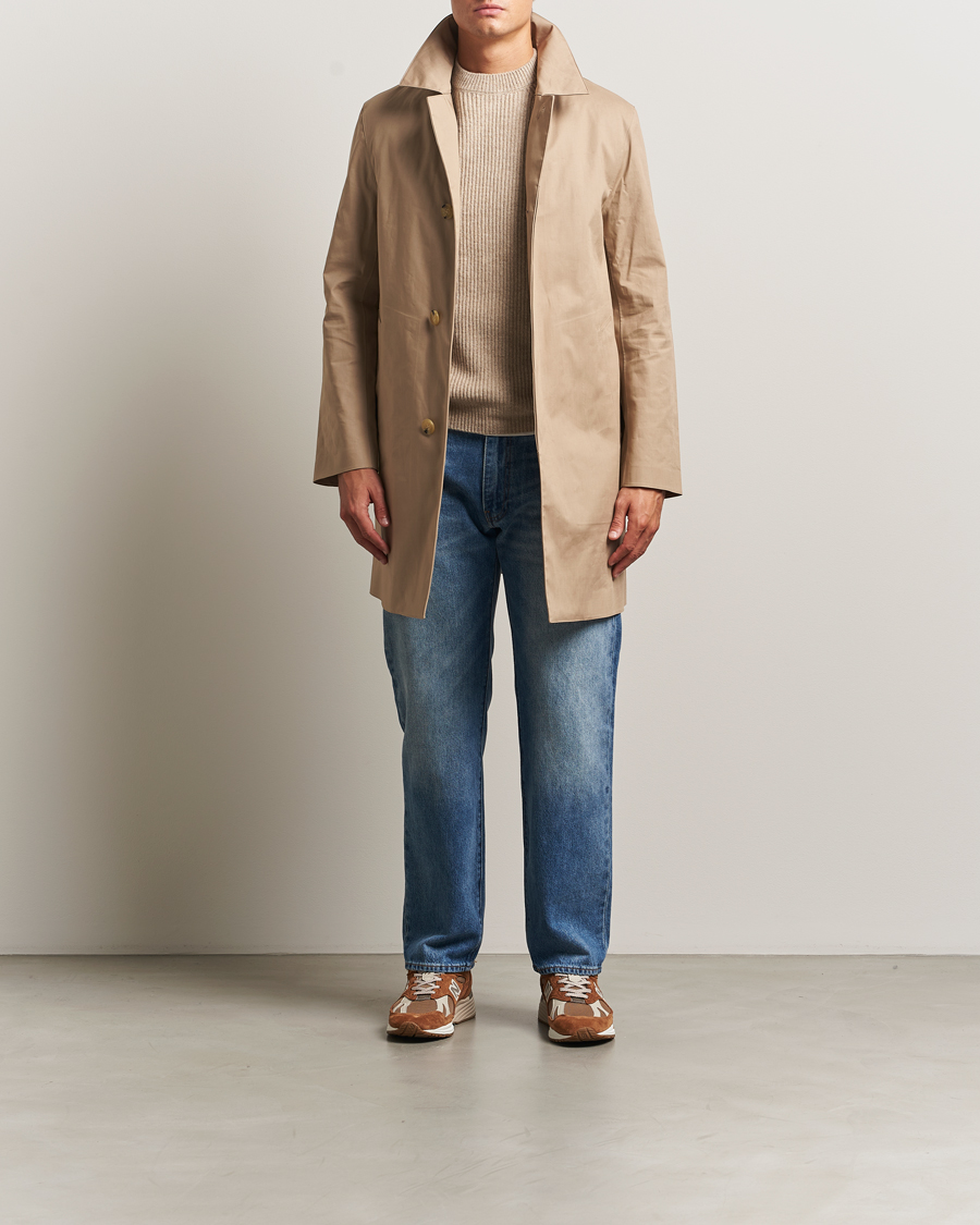 Heren | Jassen | Mackintosh | Dunoon Car Coat Fawn