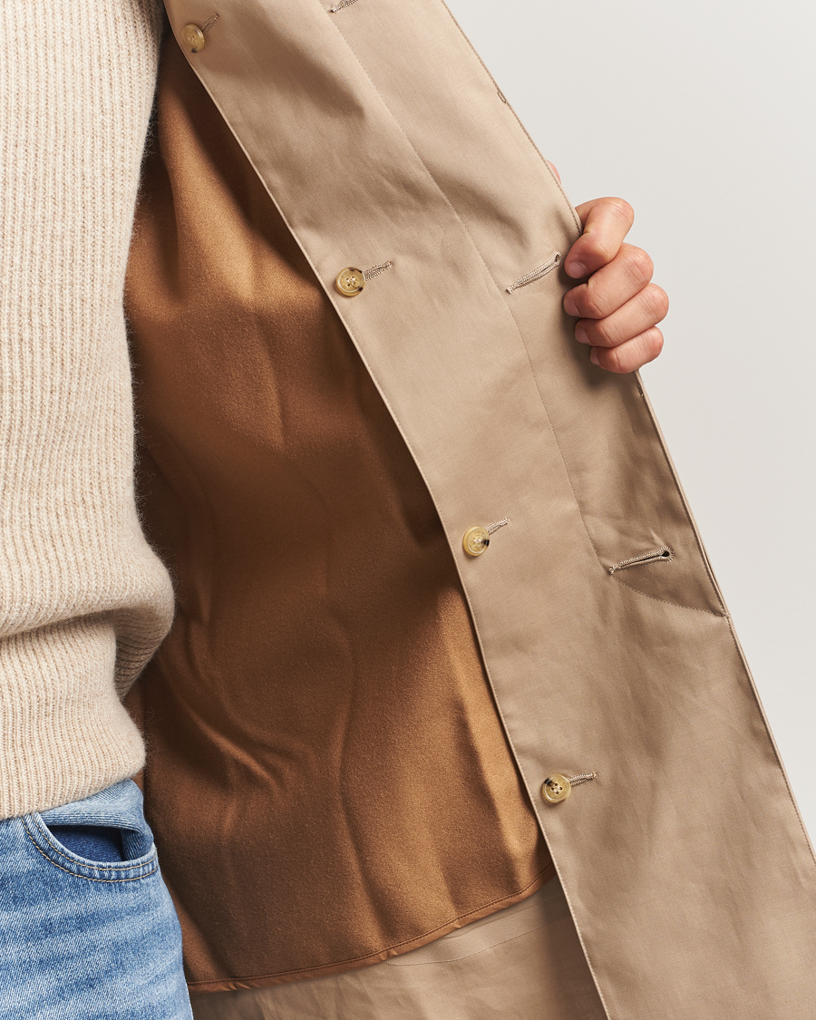 Heren | Jassen | Mackintosh | Dunoon Car Coat Fawn
