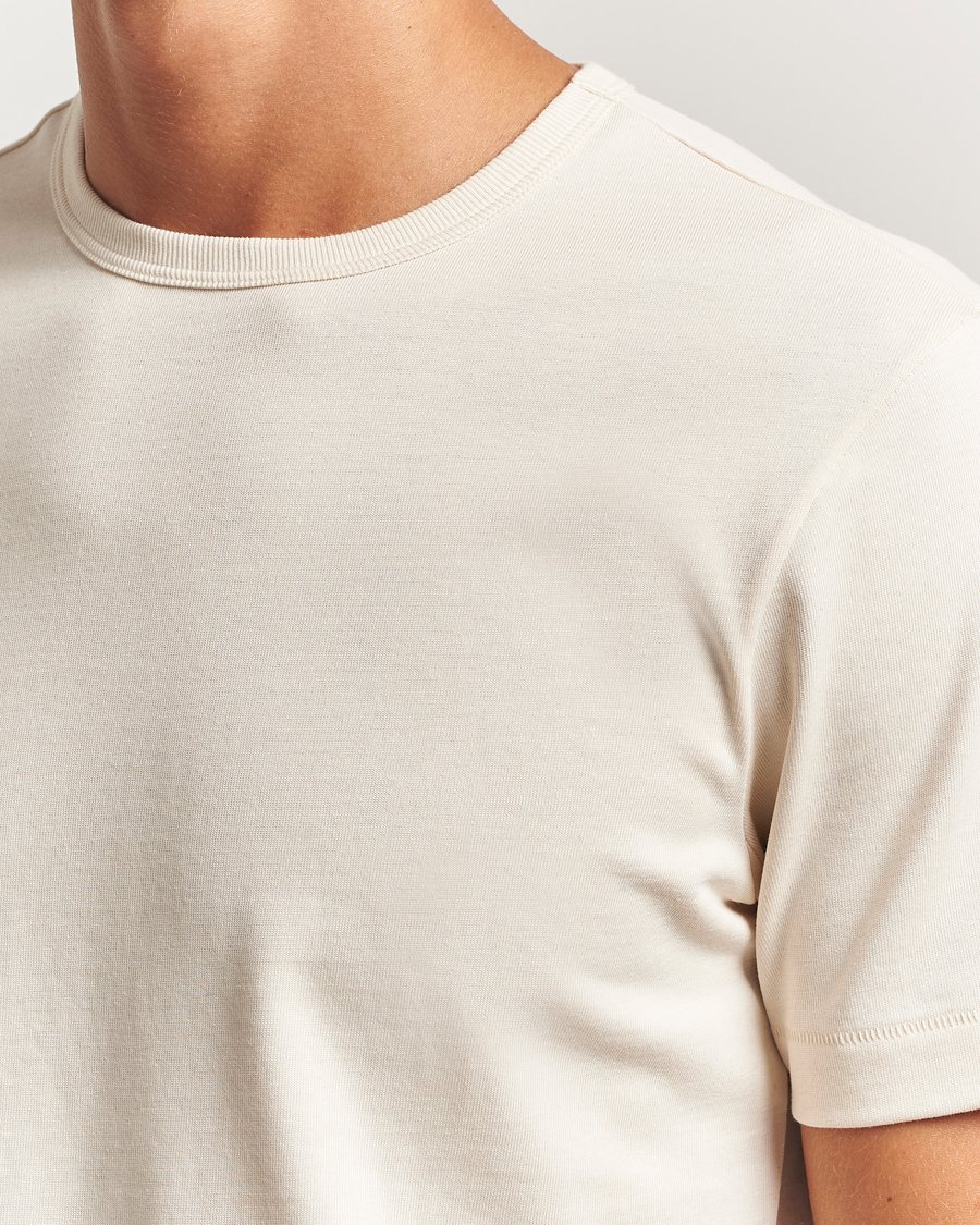 Heren | T-shirts | Merz b. Schwanen | Classic Fit Sturdy T-Shirt Nature