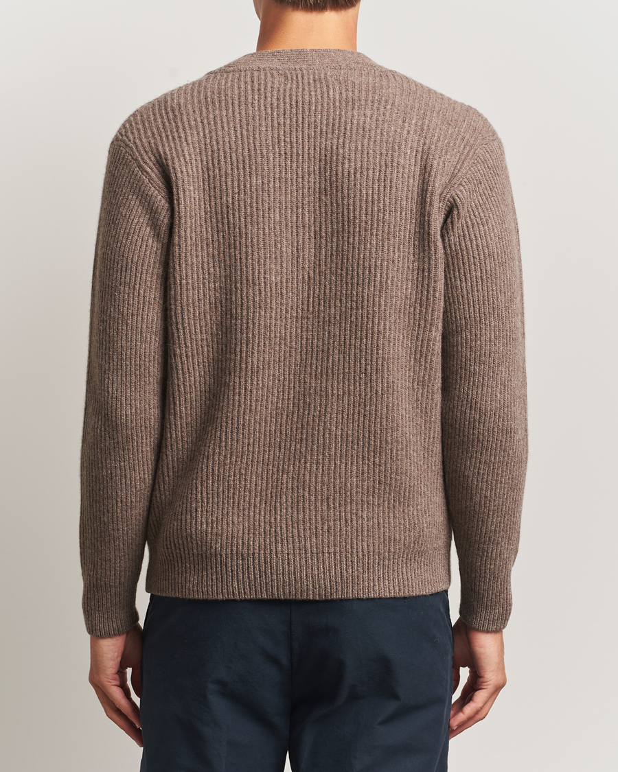 Heren | Truien | Merz b. Schwanen | Merino/Cashmere Knitted Cardigan Grain