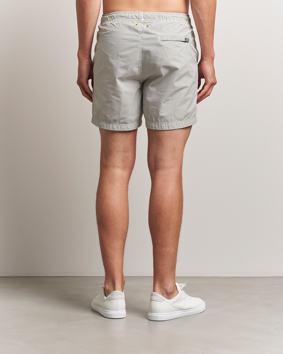 Heren | Zwembroek | Sail Racing | Tornado Striped Swimshorts Green/White