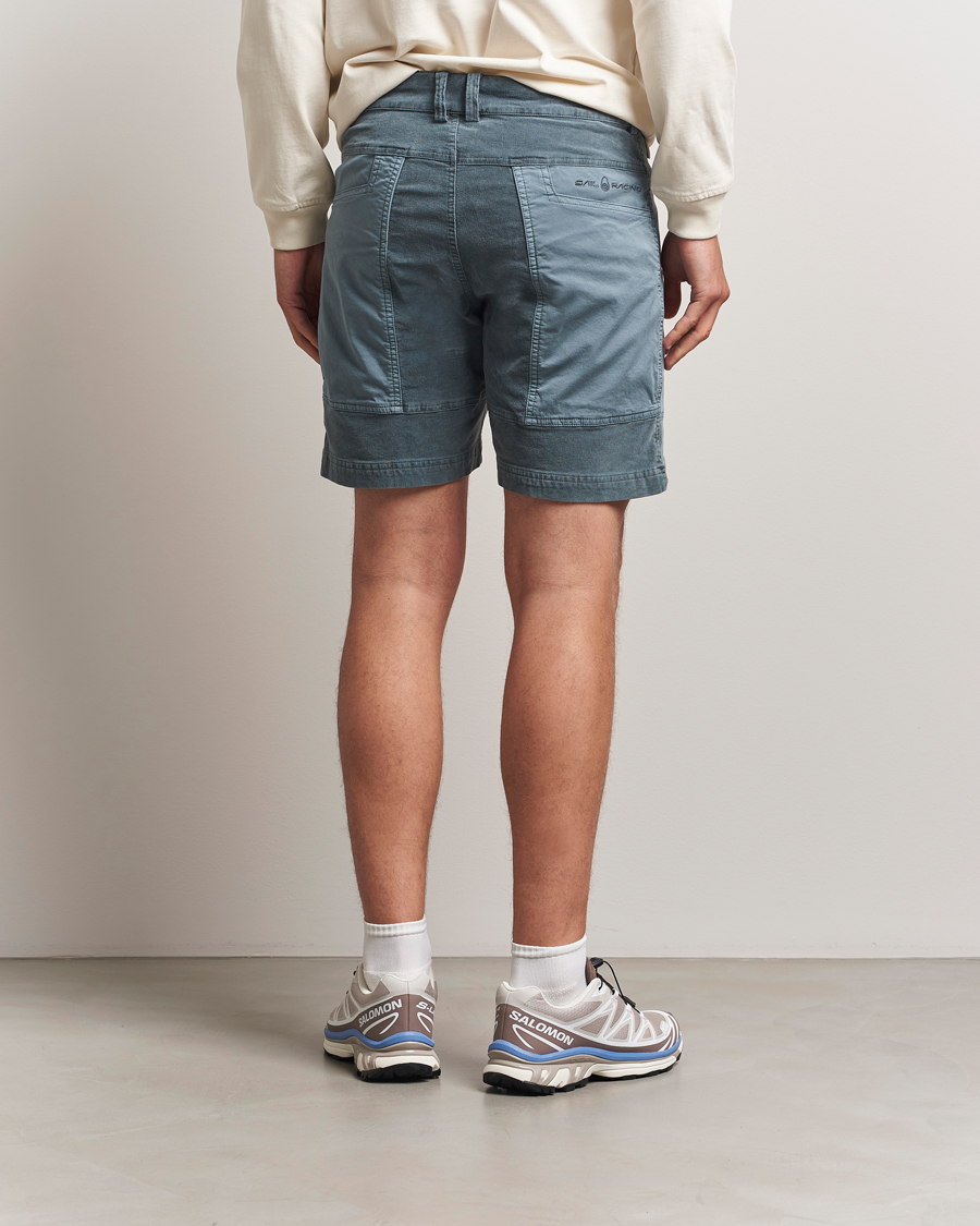 Heren | Korte broek | Sail Racing | Blocked Corduroy Shorts Sea Blue