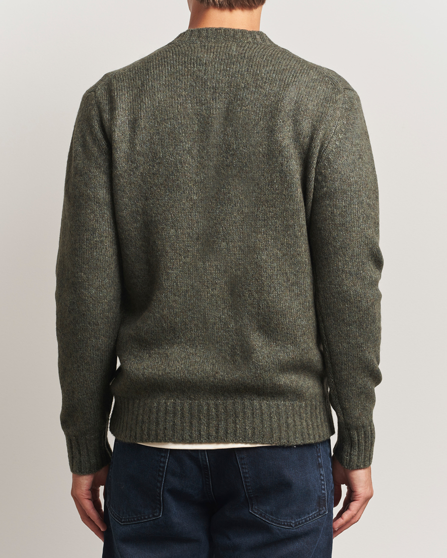 Heren | Truien | NN07 | Lee Wool Knitted Sweater Capers Green