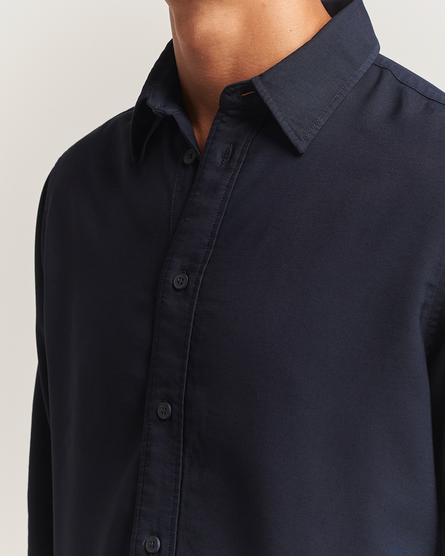 Heren | Overhemden | NN07 | Colby Shirt Navy Blue