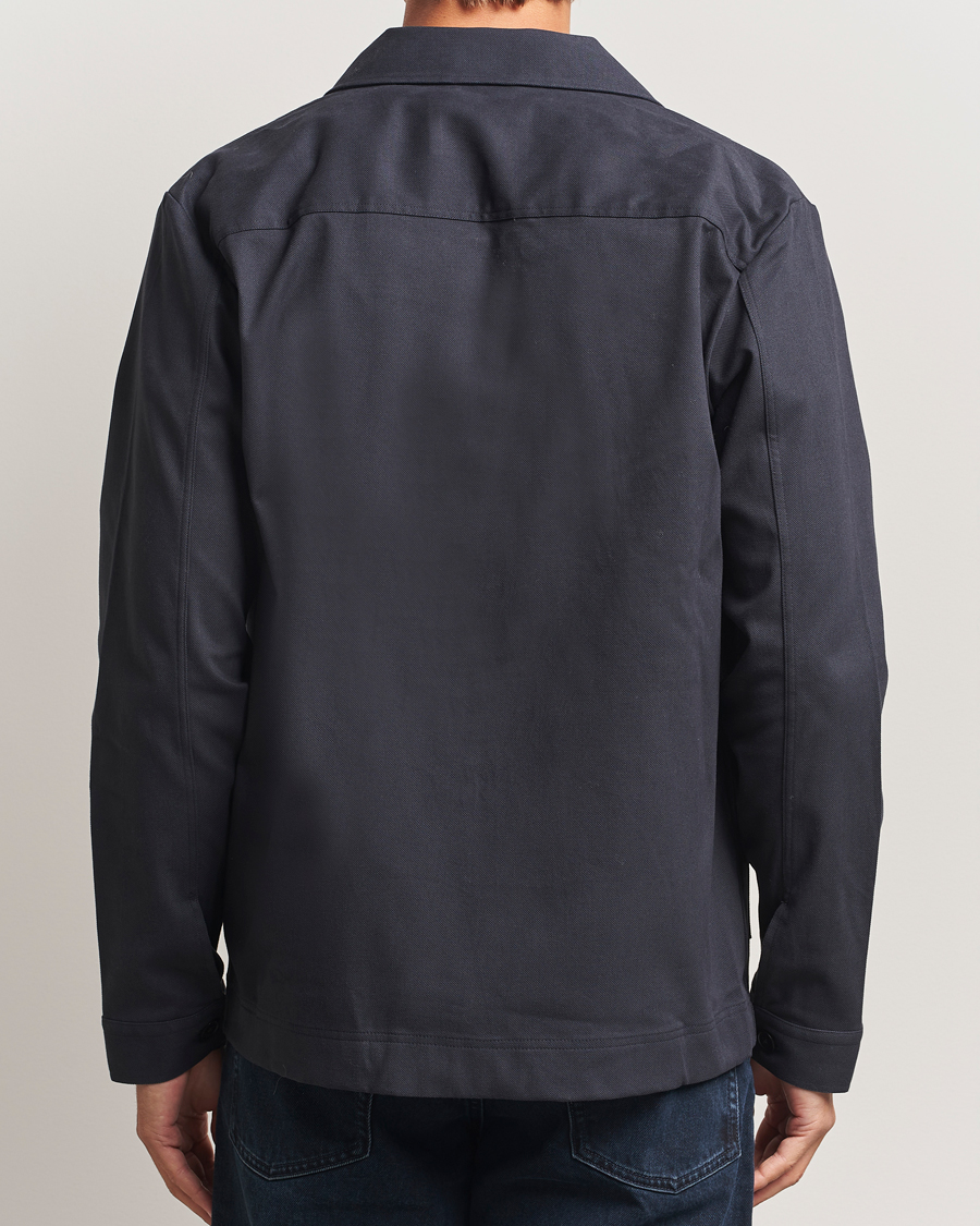 Heren | Overhemden | NN07 | Olav Cotton Overshirt Deep Navy