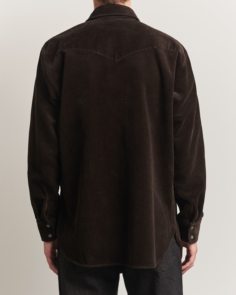 Heren | Overhemden | NN07 | Ricky Corduroy Overshirt Demitasse Brown
