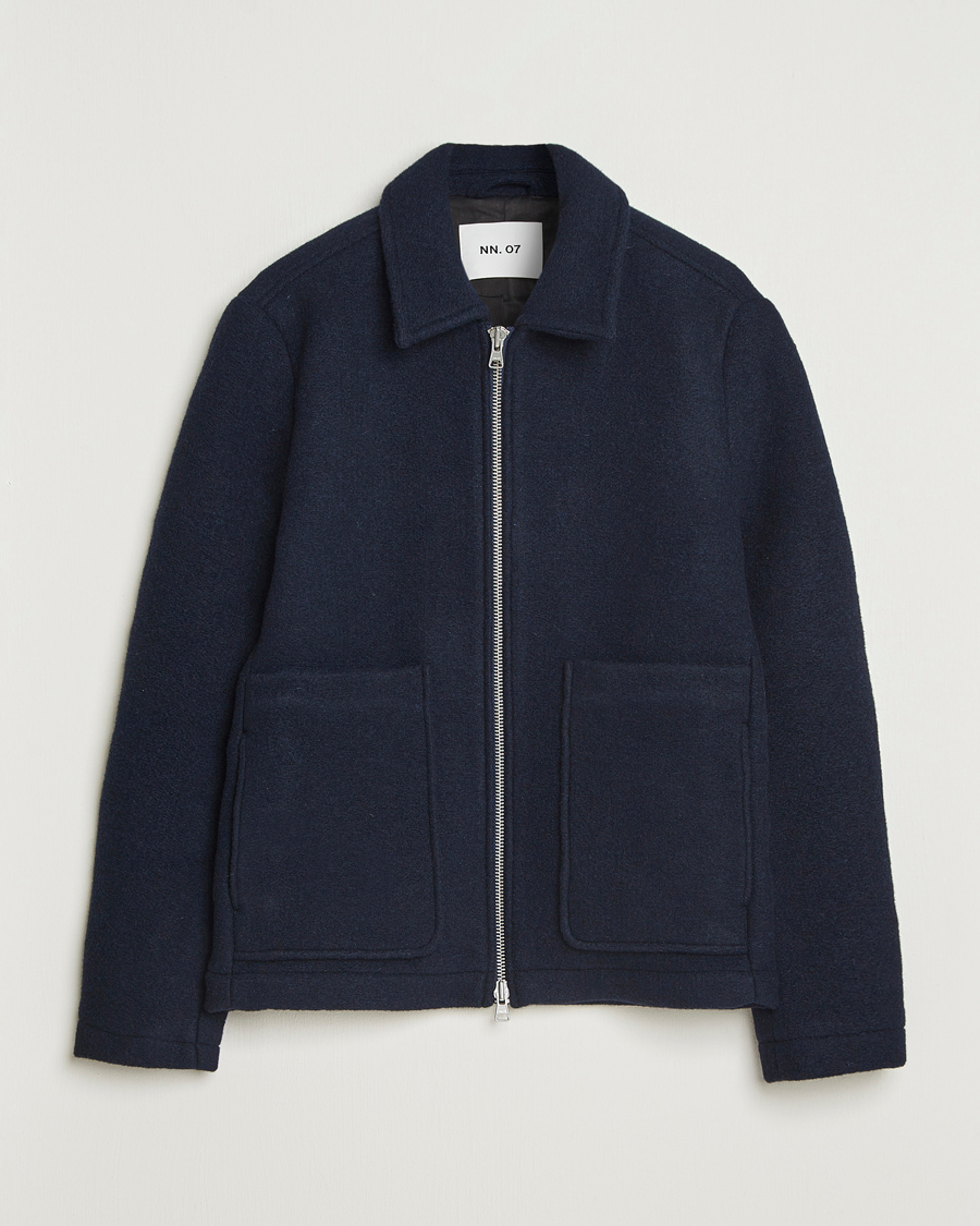 Heren | Jassen | NN07 | Gael Jacket Navy Blue