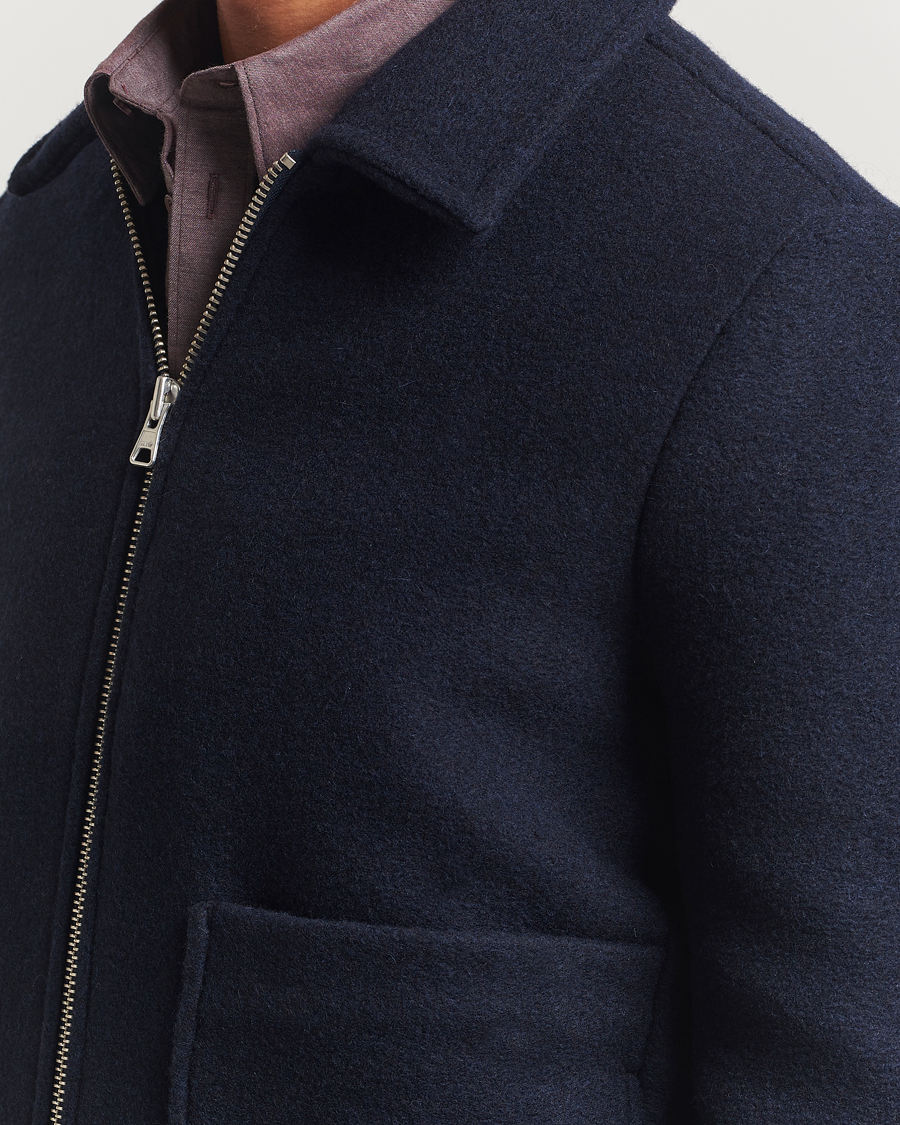Heren | Jassen | NN07 | Gael Jacket Navy Blue