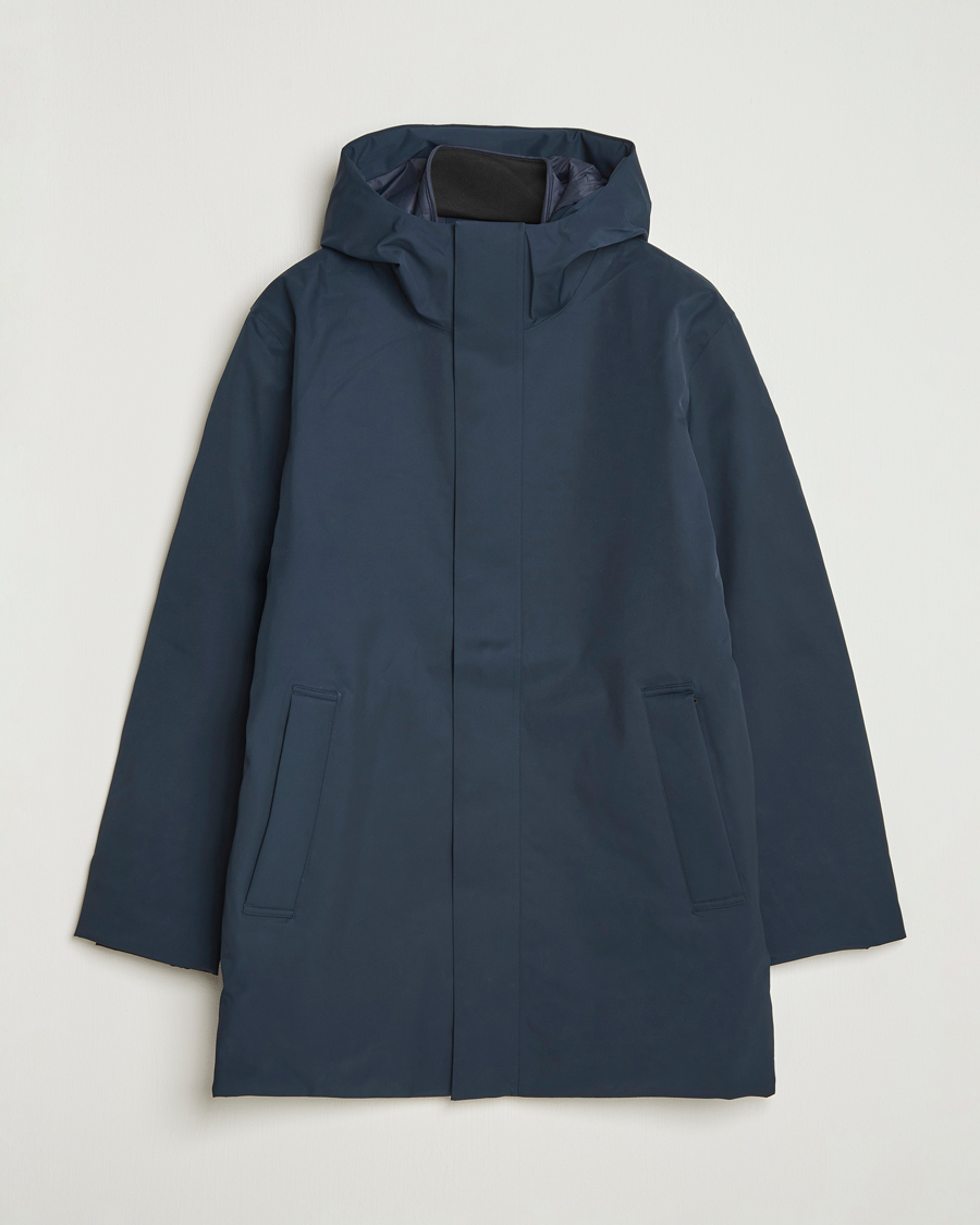 Heren | Jassen | NN07 | Blake Hooded Jacket Navy Blue