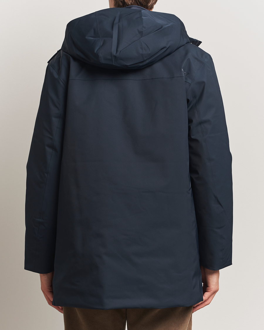 Heren | Jassen | NN07 | Blake Hooded Jacket Navy Blue