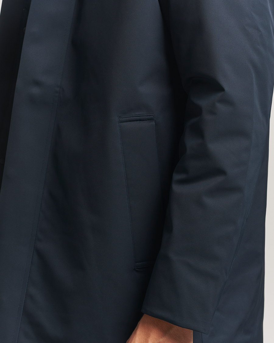 Heren | Jassen | NN07 | Blake Hooded Jacket Navy Blue
